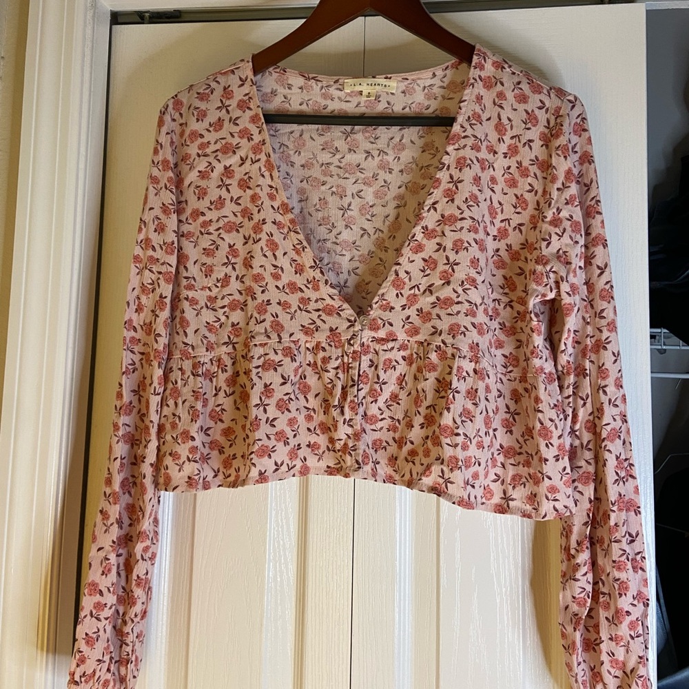 Crop Top Flowers